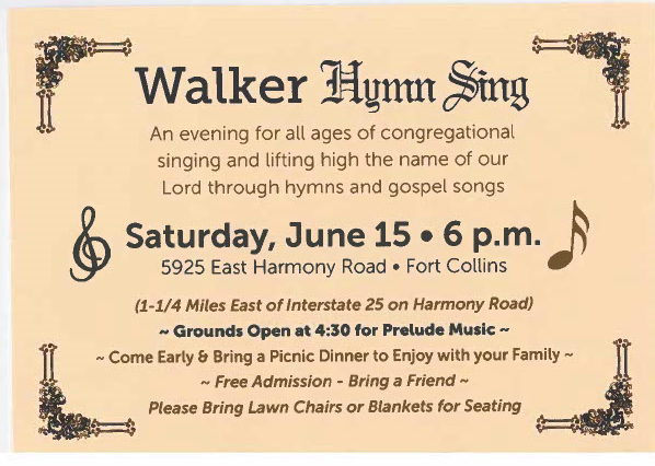 walker hymn sing 2024